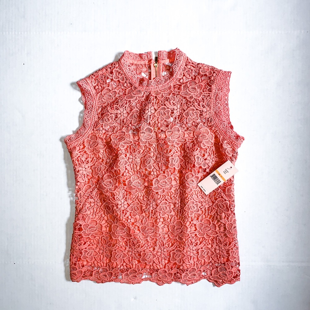 Nanette Lapore lace top size small
